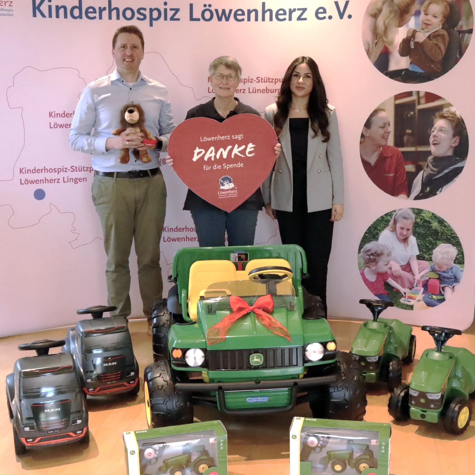 Restcentspende 2025: Erweiterung des Fuhrparks des Kinderhospiz Löwenherz